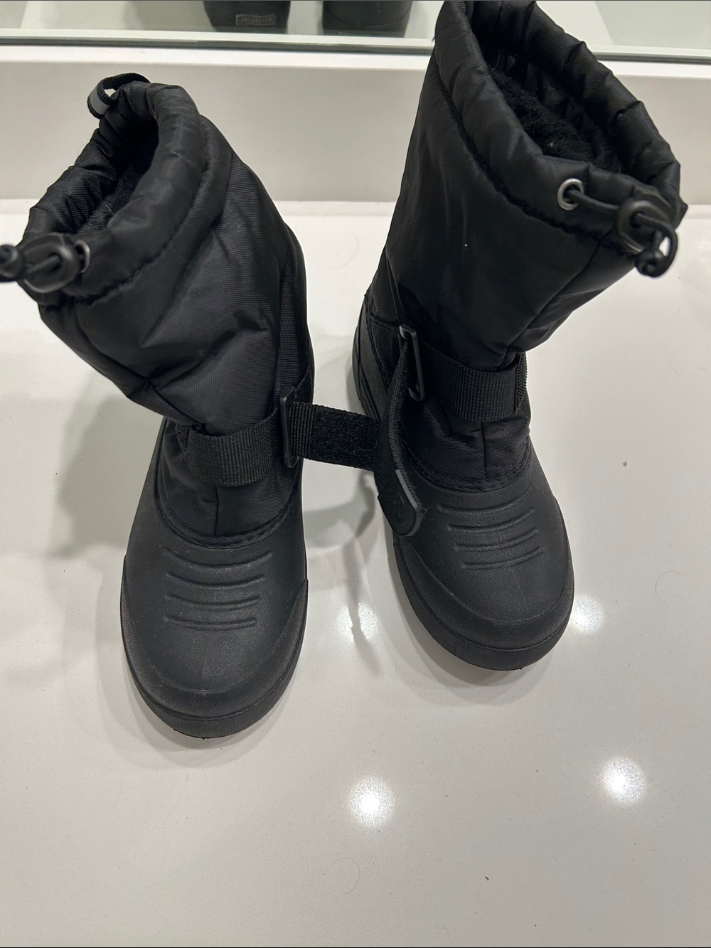 Northside Kids Black Snow Boots - Insulated Waterproof Winter Boots